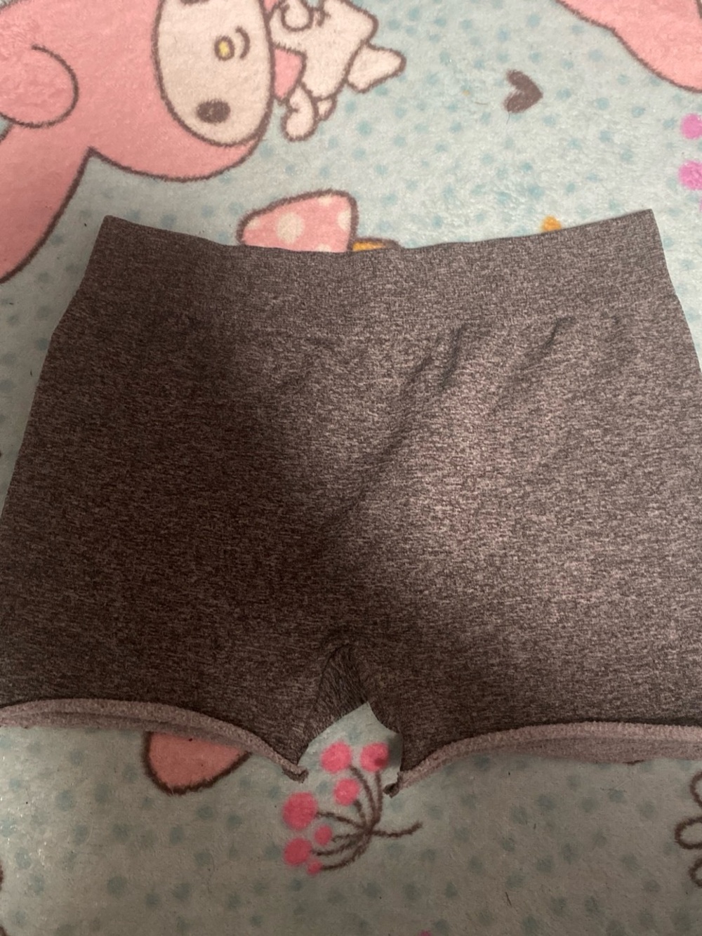 Women's Stretch Bike Shorts in Heather Gray